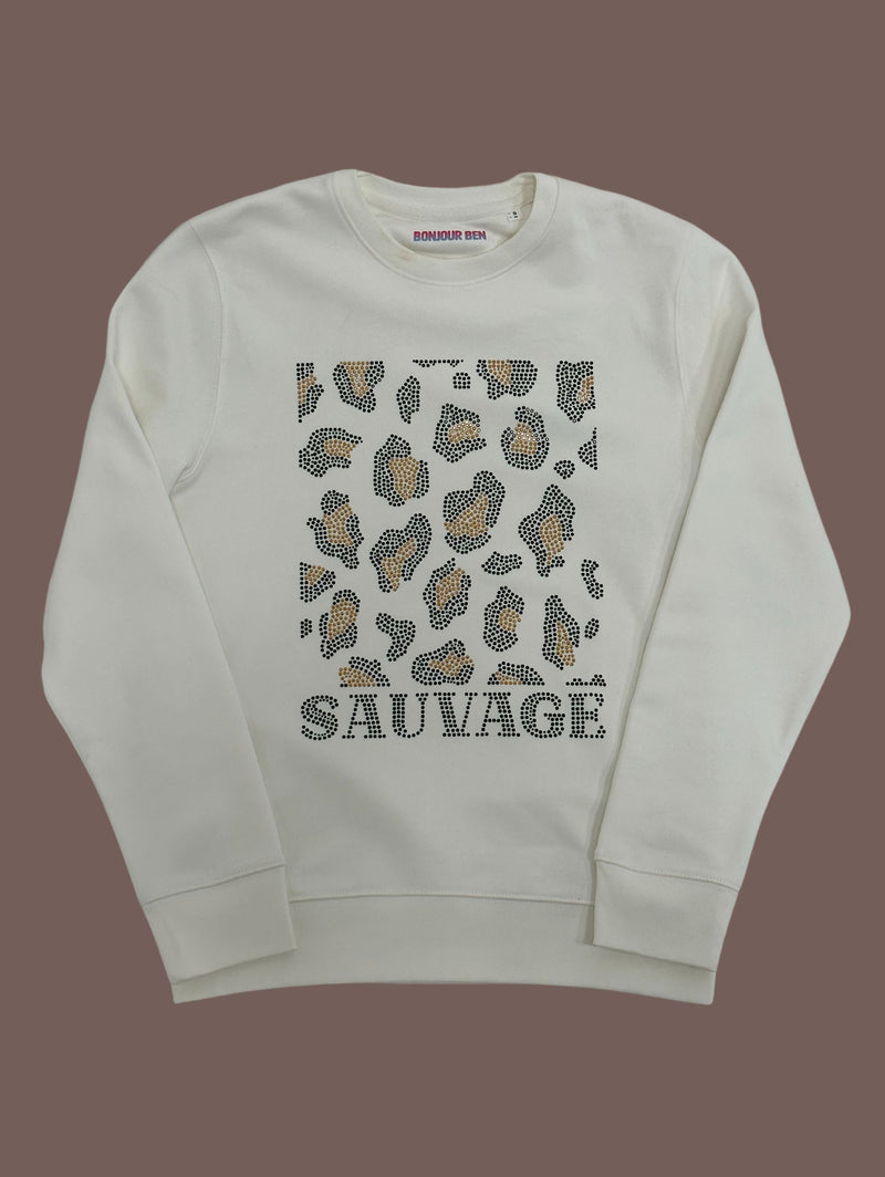 Sauvage Sweatshirt - Off-White / Leo Strass