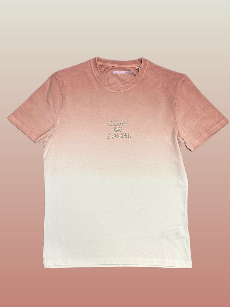 Club de Soleil T-Shirt - Rose Dip Dye