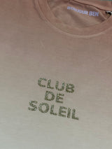 Club de Soleil T-Shirt - Rose Dip Dye
