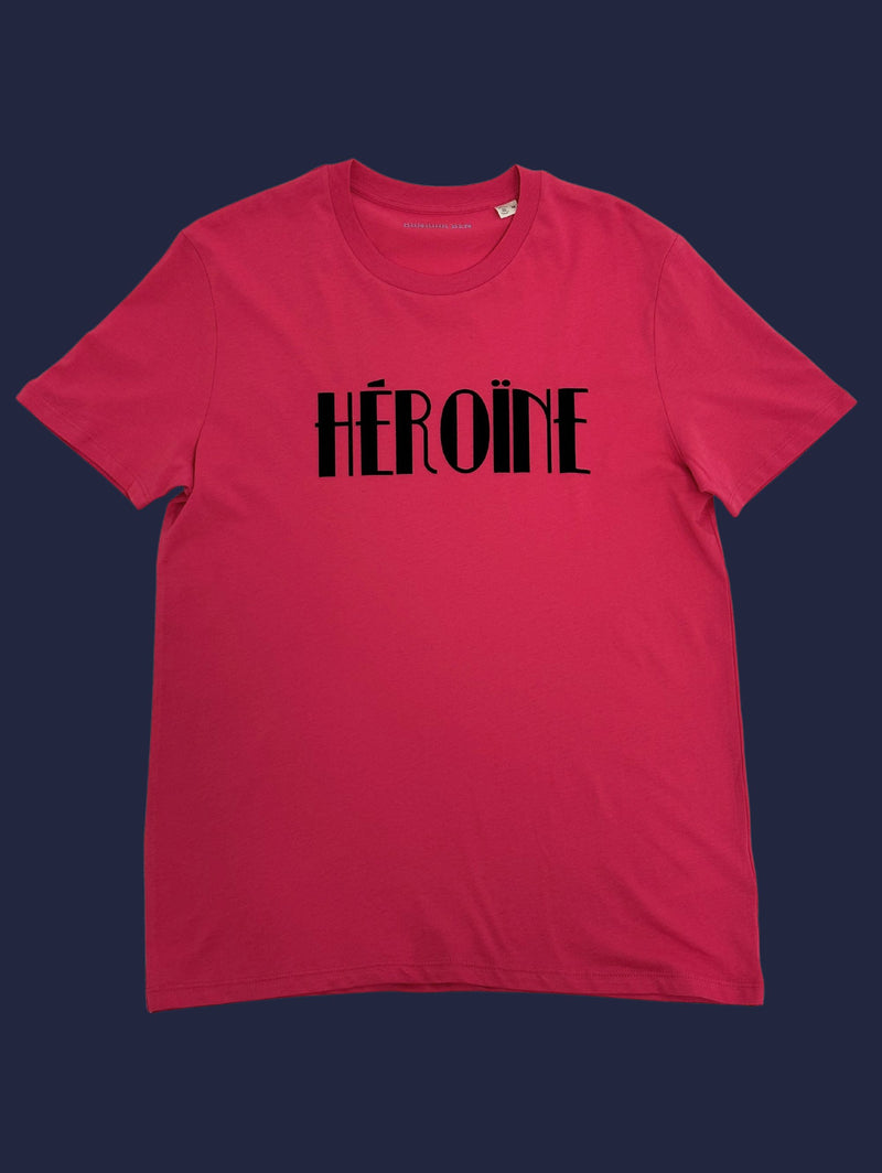 Héroïne T-Shirt – Beere/Schwarz
