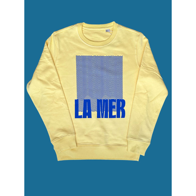 La Mer Sweatshirt - Gelb/Blau