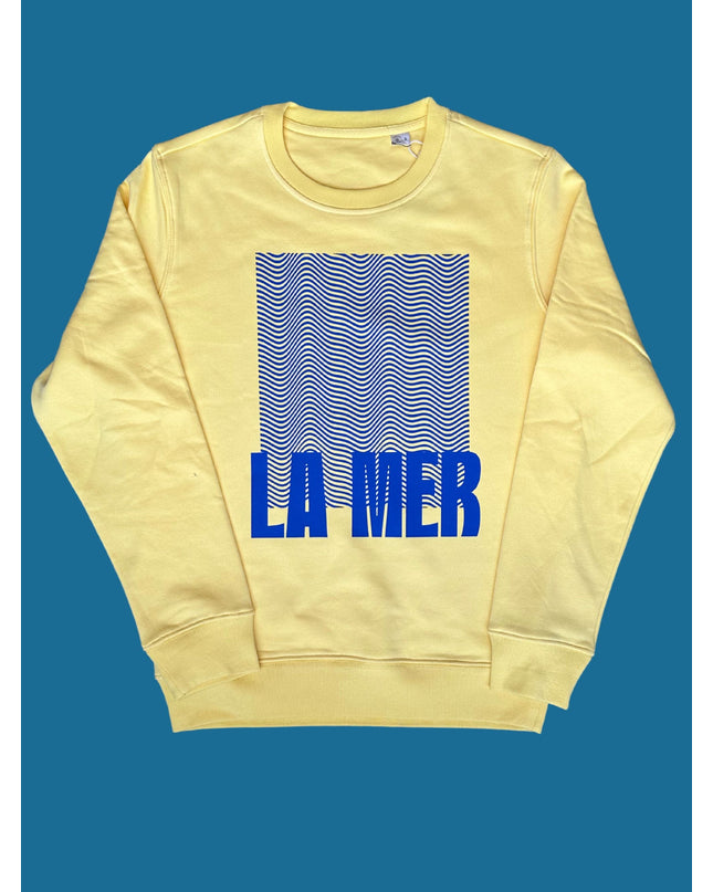 La Mer Sweatshirt - Gelb/Blau