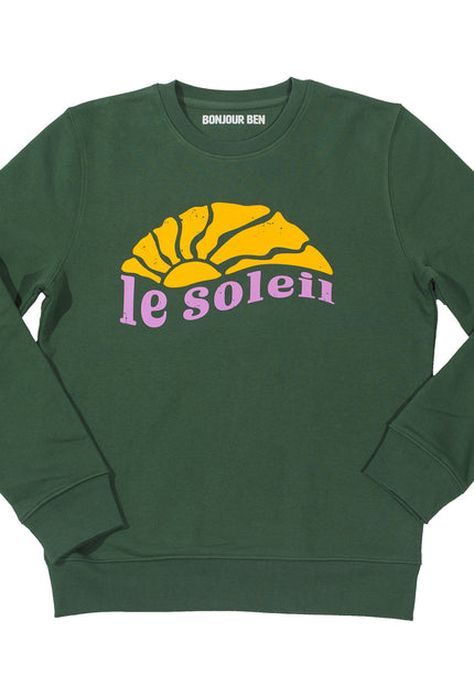 Le Soleil Sweatshirt - Grün/Sunset