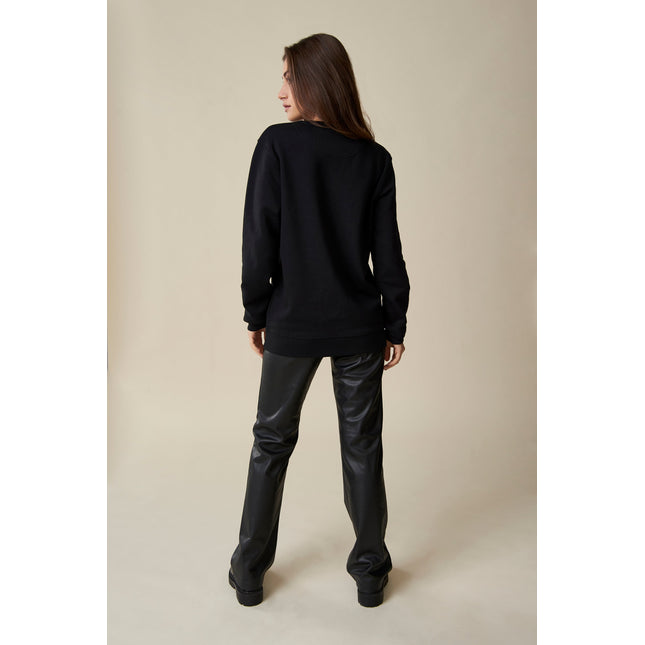 Courage Sweatshirt - Schwarz/Weiß