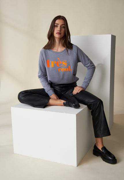 Très Cool Sweatshirt - Grau/Neon