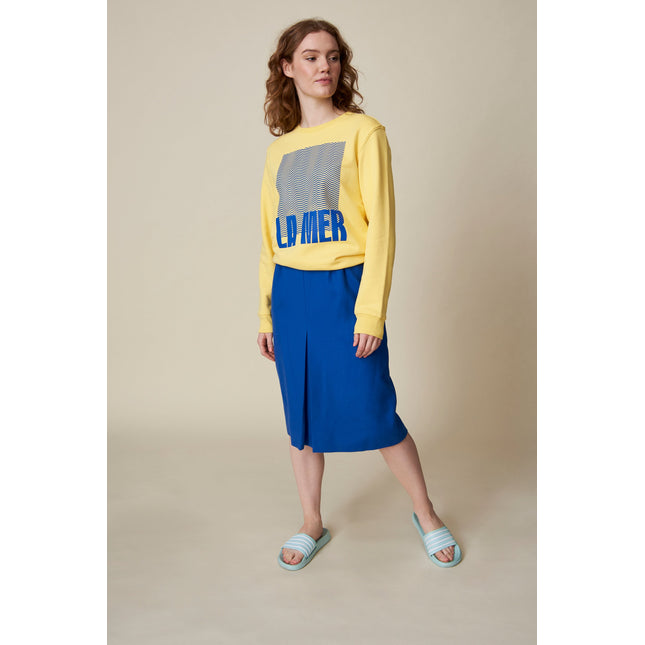 La Mer Sweatshirt - Gelb/Blau