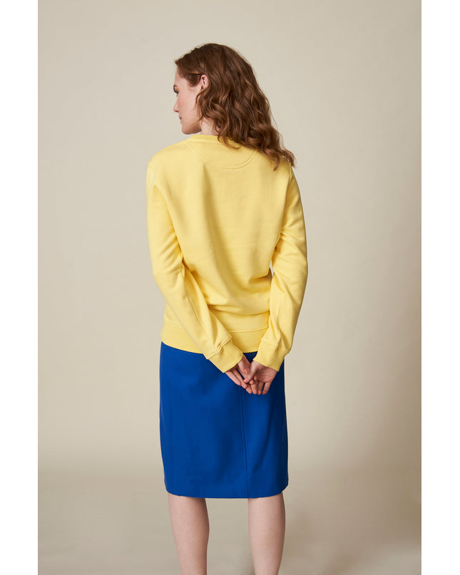La Mer Sweatshirt - Gelb/Blau