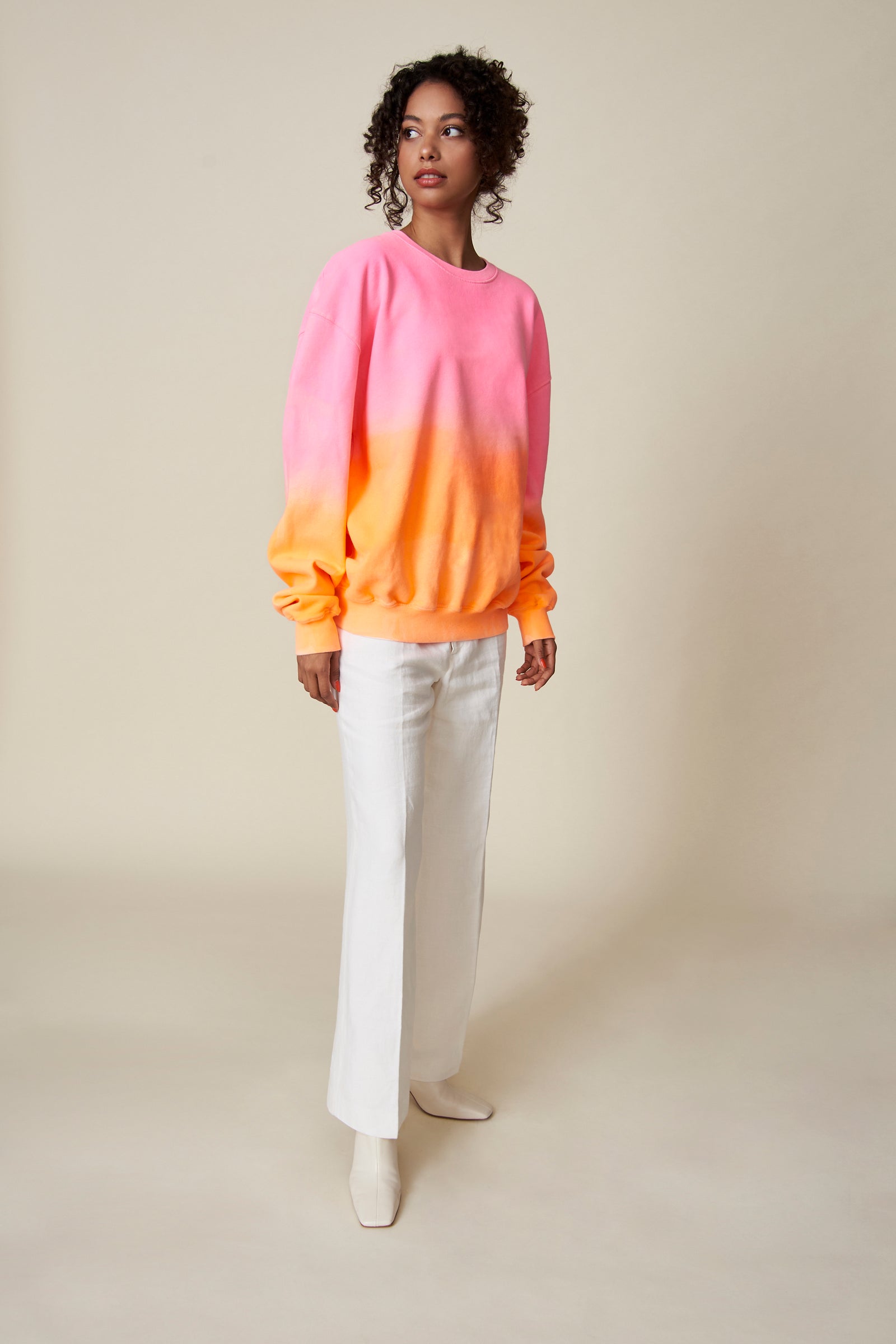 Oversized Neon Dip Dye Sweatshirt – Bonjour Ben