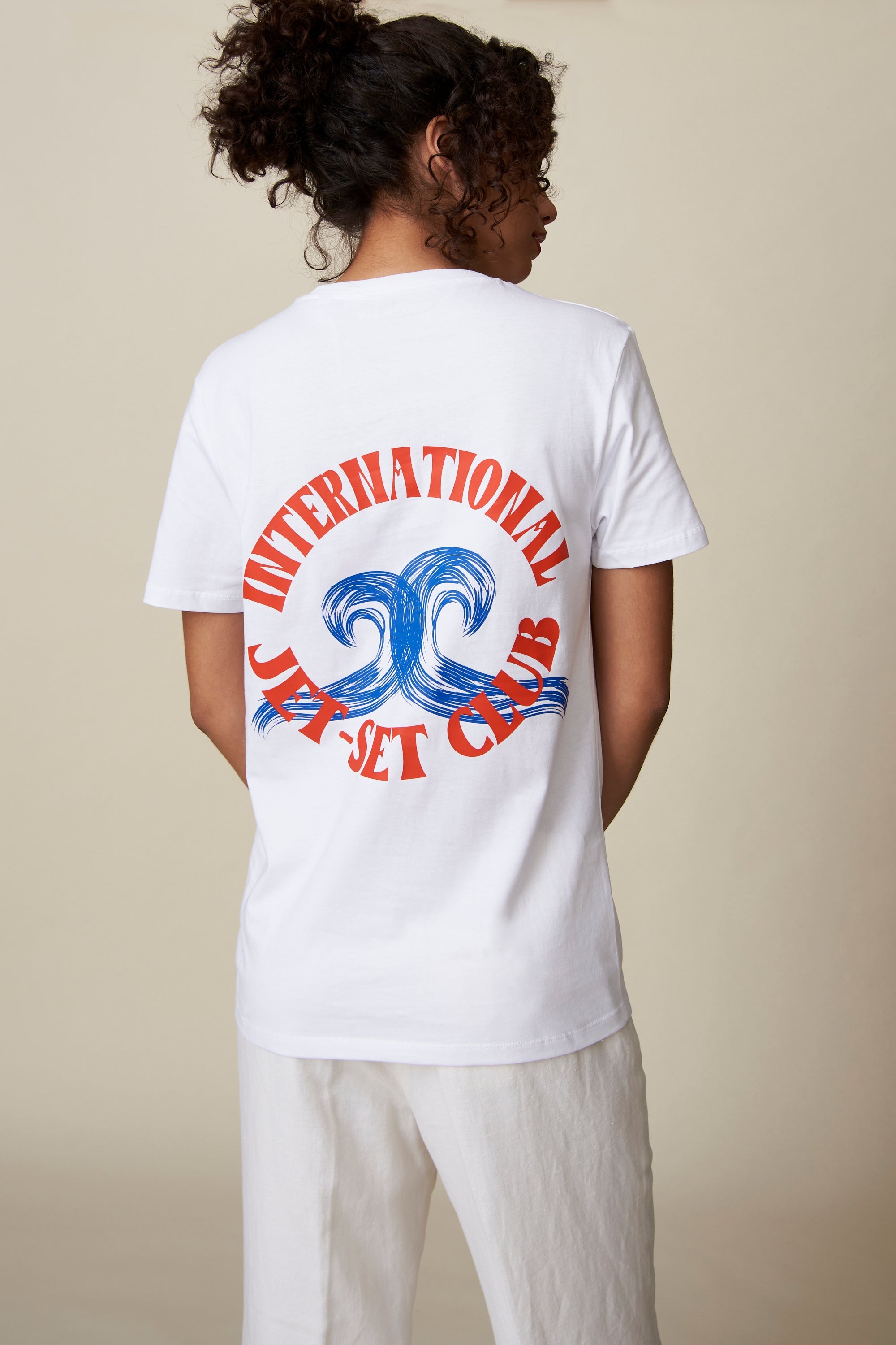 Cap d'Antibes T-Shirt - Weiß/Blau