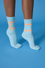 Blue/Neon Sport Socks - CLUB DE SOLEIL