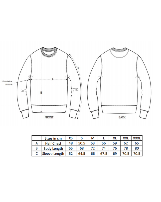 Bleu Blanc & Rouge Sweatshirt / Hellgrau Tricolore
