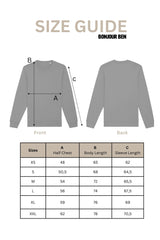 Tres Bien Sweatshirt - Grau/ Rosa Glitzer