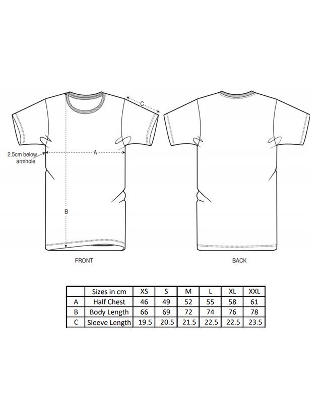 Le Soleil T-Shirt - Weiß /Orange & Lila