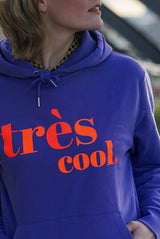 Très Cool Hoodie - Purple / Neon Orange