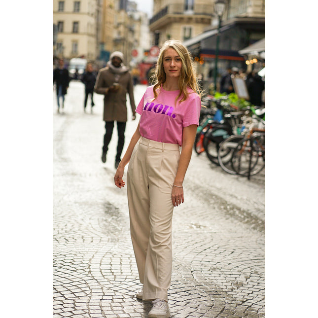 Non. T-Shirt - Himbeere / Lila