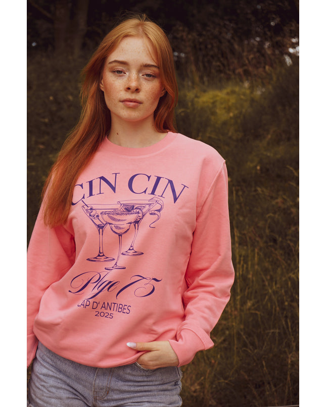 Cin Cin Sweatshirt - Pink