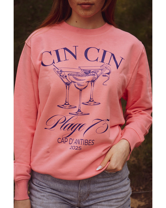 Cin Cin Sweatshirt - Pink