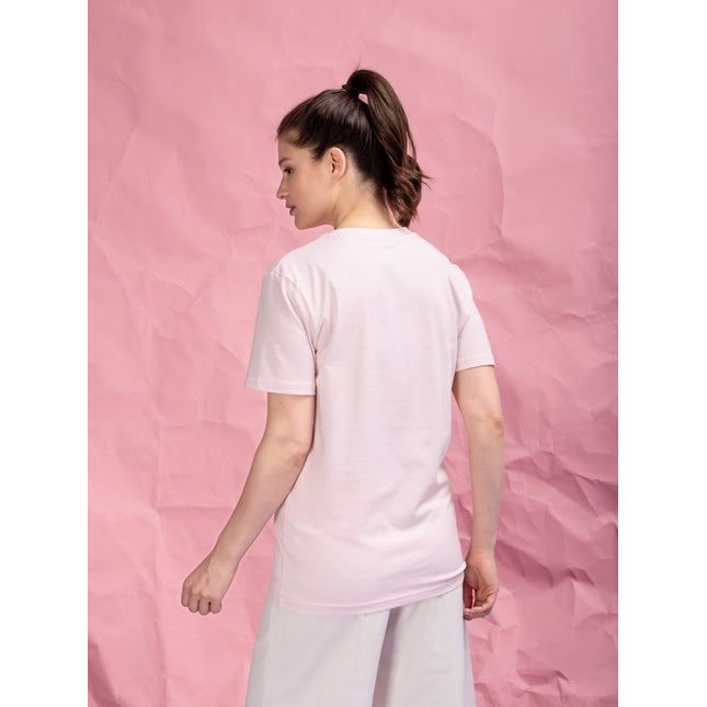 Rosé T-Shirt - Rosa/Glitzer