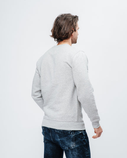 Non. Sweatshirt - Grau/Rot