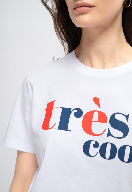 Très Cool T-Shirt - Weiß