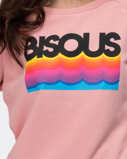 Bisous Sweatshirt - Rosa