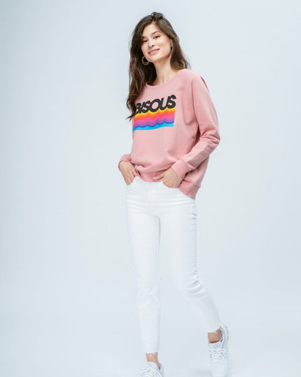 Bisous Sweatshirt - Rosa