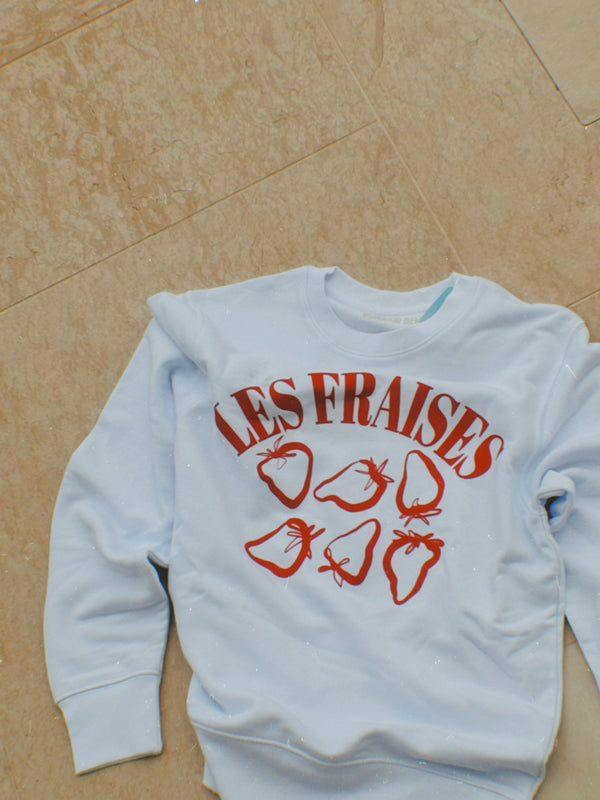 LES FRAISES Sweater - White