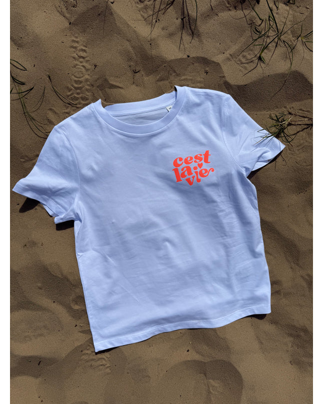 C'est la vie T-Shirt - Weiß