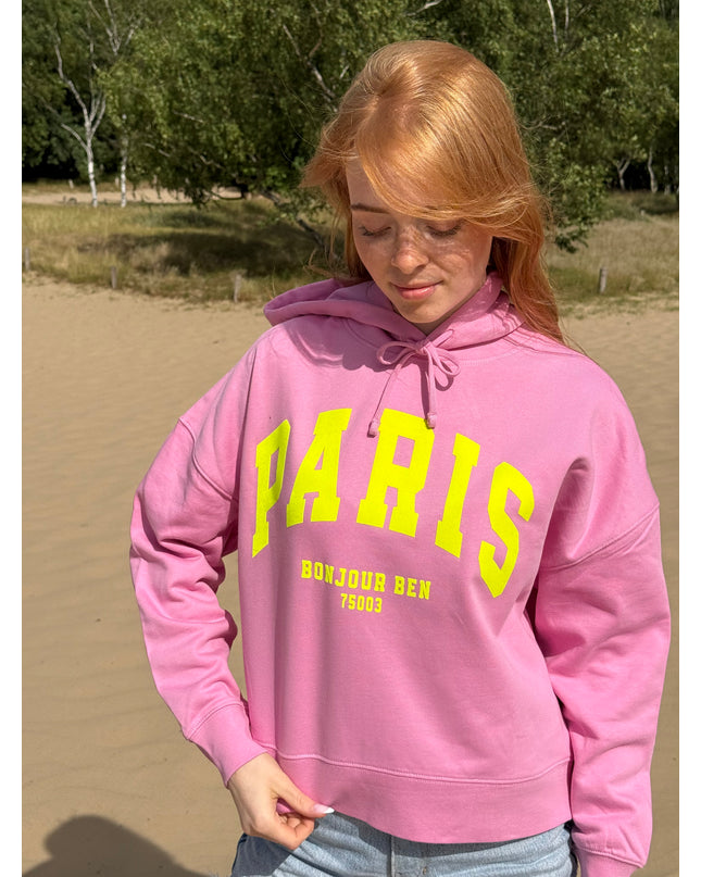 Paris Hoodie - Pink