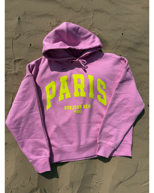 Paris Hoodie - Pink