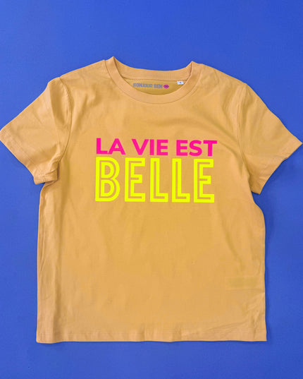 La vie est belle - sonnengelb /Neon