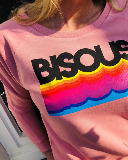 Bisous Sweatshirt - Rosa