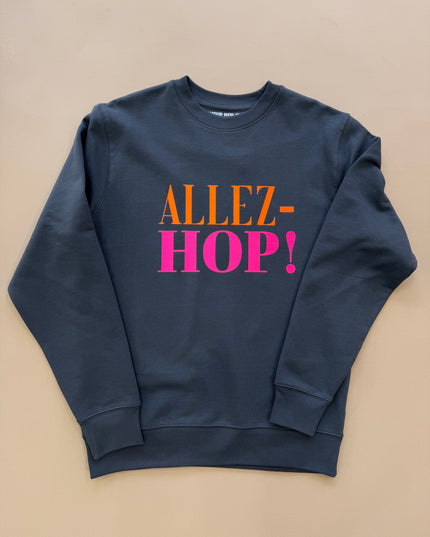 ALLEZ-HOP Sweatshirt - Grau/Neon