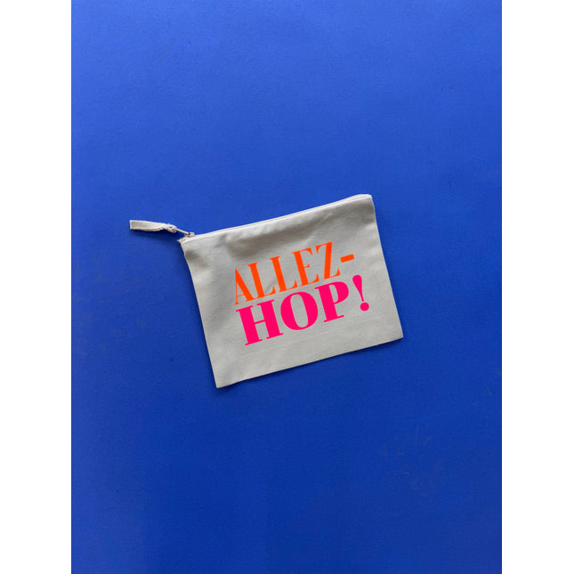 Allez-Hop! Kosmetiktasche - Beige/Neon