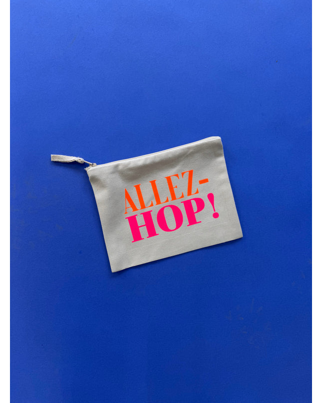 Allez-Hop! Kosmetiktasche - Beige/Neon