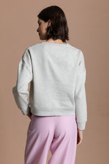 Club de Soleil Sweater - Yellow/Lightpurple