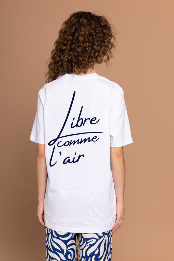 Libre Comme L'Air T-Shirt - White