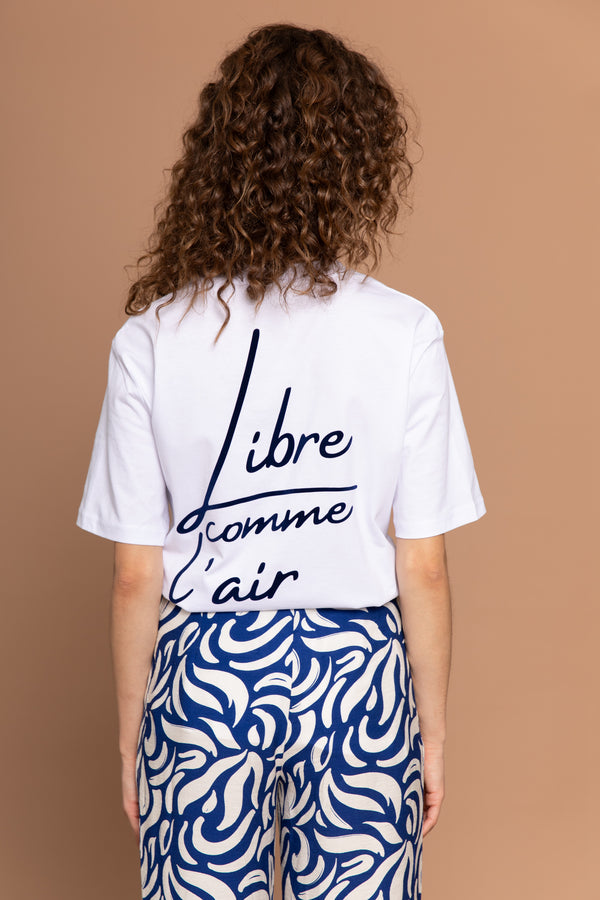 Libre Comme L'Air T-Shirt - White