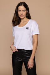 French Touch T-Shirt - Weiß / Schwarz