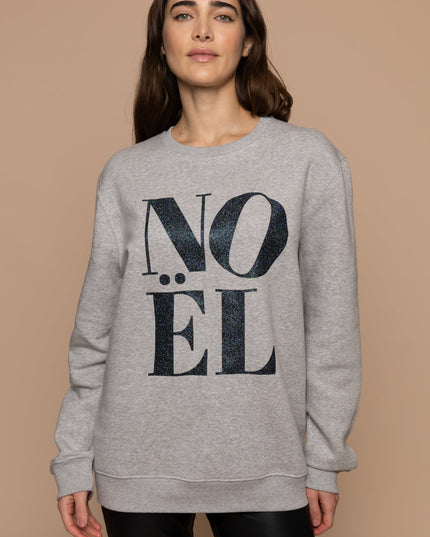 Noël Sweatshirt - Grau/Sparkle