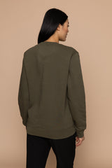 COUCOU Sweater - Khaki/Glitter Gold 