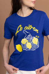 Le Citron T-Shirt - ultrablue