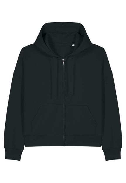 Zip Hoodie Camille - schwarz