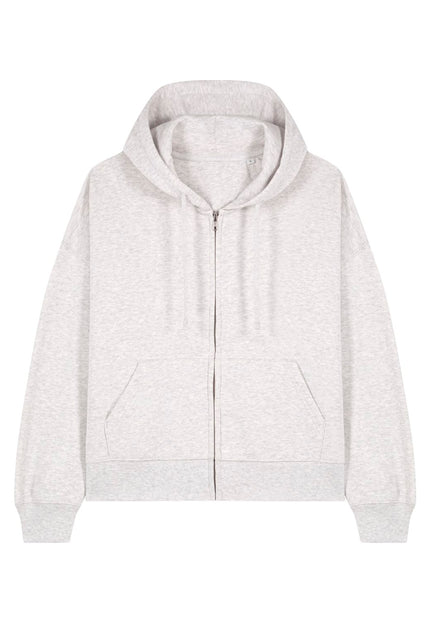 Zip Hoodie Camille - grau melliert