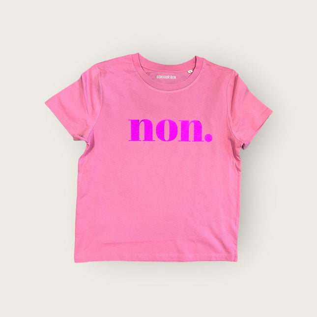 Non. T-Shirt - Himbeere / Lila