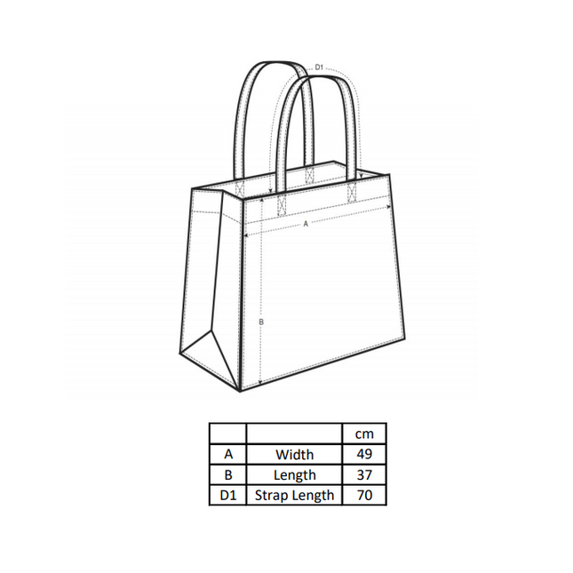 Oui. - Non. Baumwolltasche - Grau/Neon