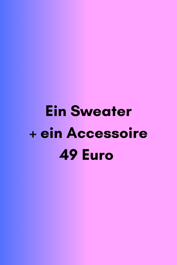 SAMPLE SALE Wundertüte 2 Teile - Sweater + Accessoire