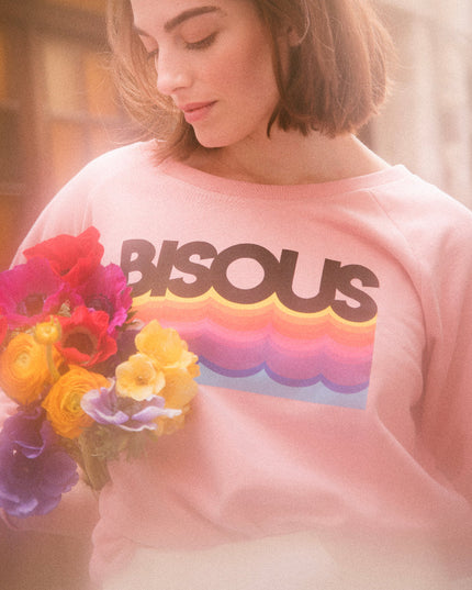 Bisous Sweatshirt - Rosa