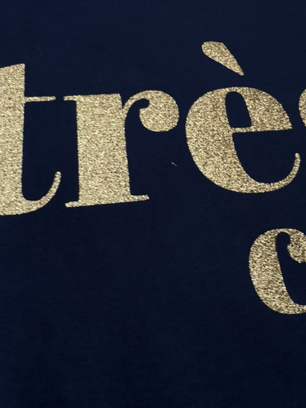 très cool T-Shirt - navy I gold