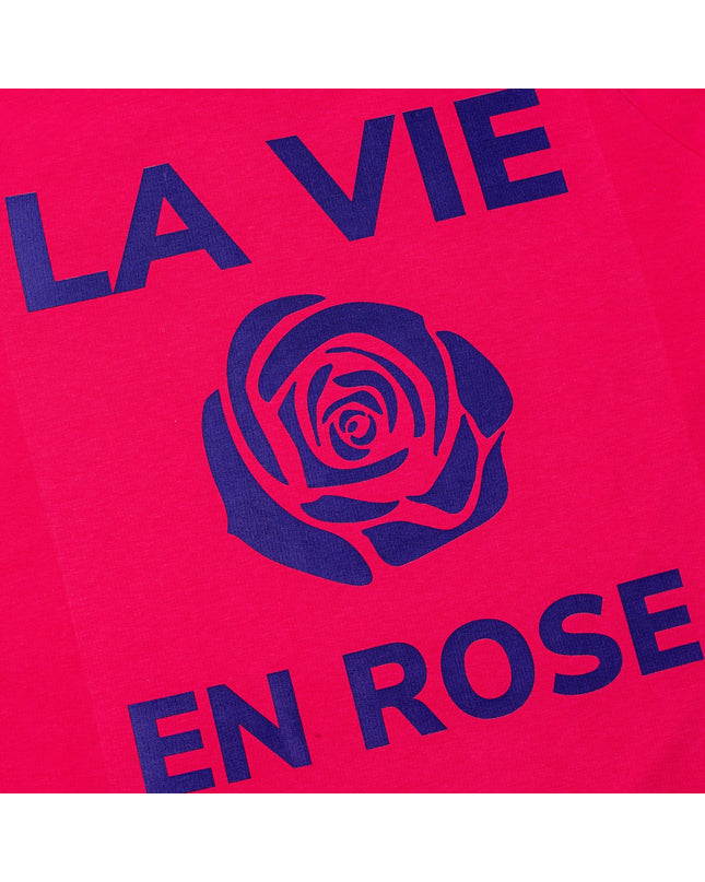 La vie en rose  Sweatshirt - Pink/Lila